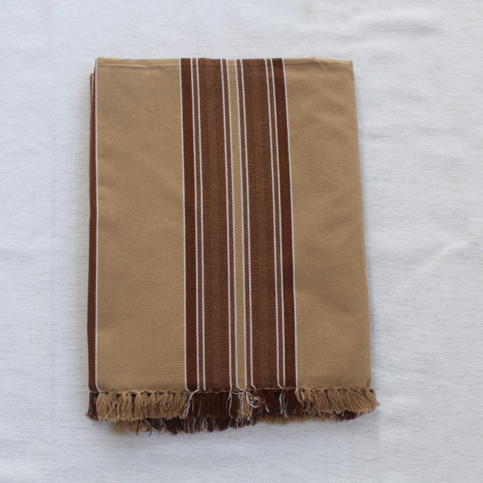 Premium Blanket - Brown Stripes