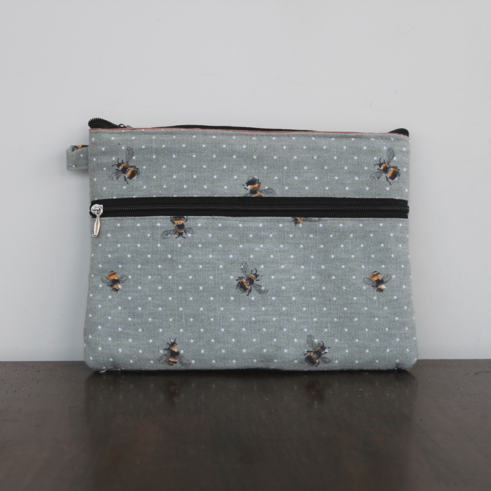 2 zip purse