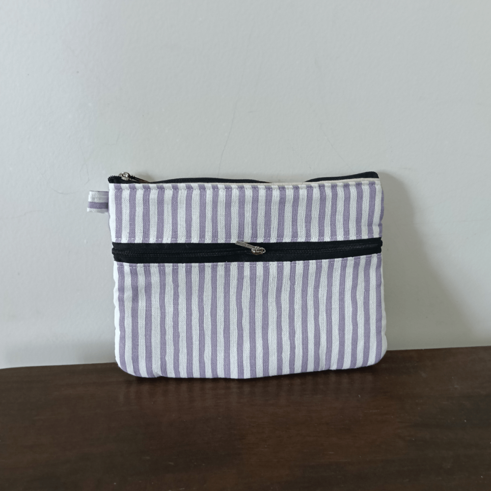 2 zip purse