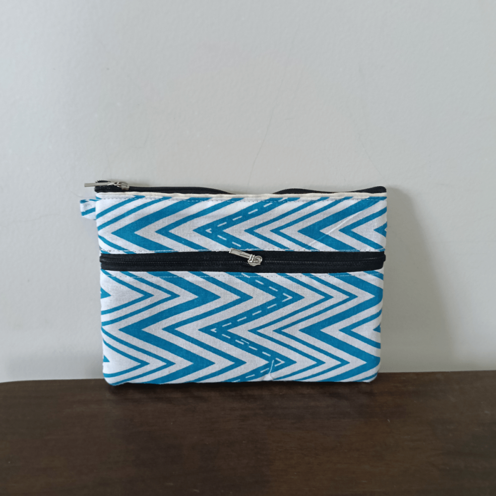 2 zip purse