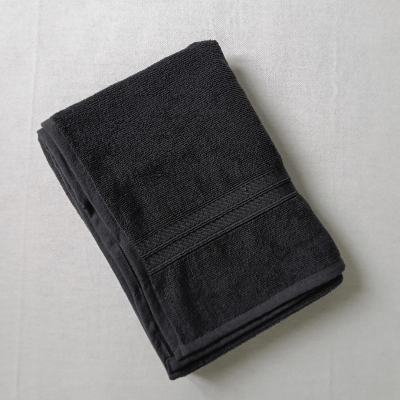 Terry Towel - Black (Clearance Sale)
