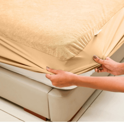 Bed Protector - Beige