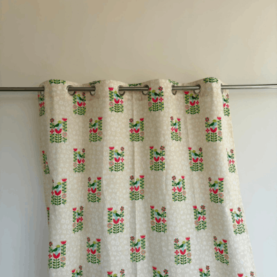 Block Printed Curtains