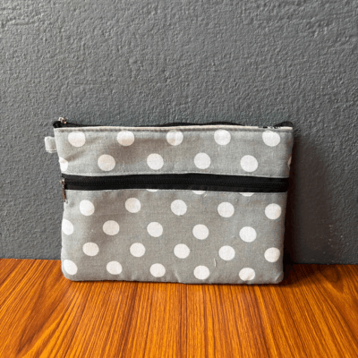 2 zip purse