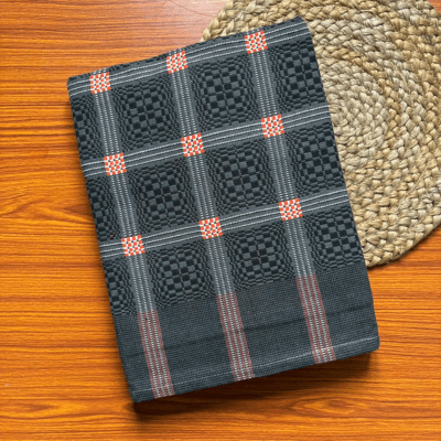 Chennimalai bedsheets- Nest(Dark Grey)