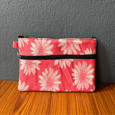 2 zip purse