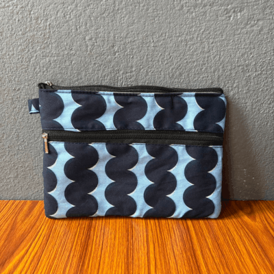 2 zip purse