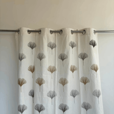 Block Print Curtains(Pure Cotton)