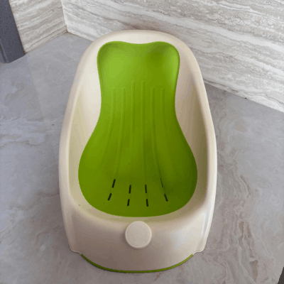 Babies Portable Silicon Bather ( Green )