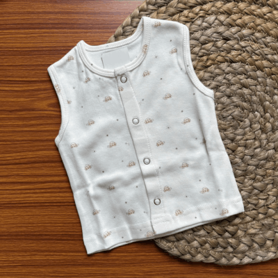 Premium Knitted Cotton Jabla - Beige