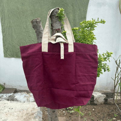Jumbo Bag - Maroon